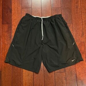 Nike Men's Black Athletic Shorts Dri-fit